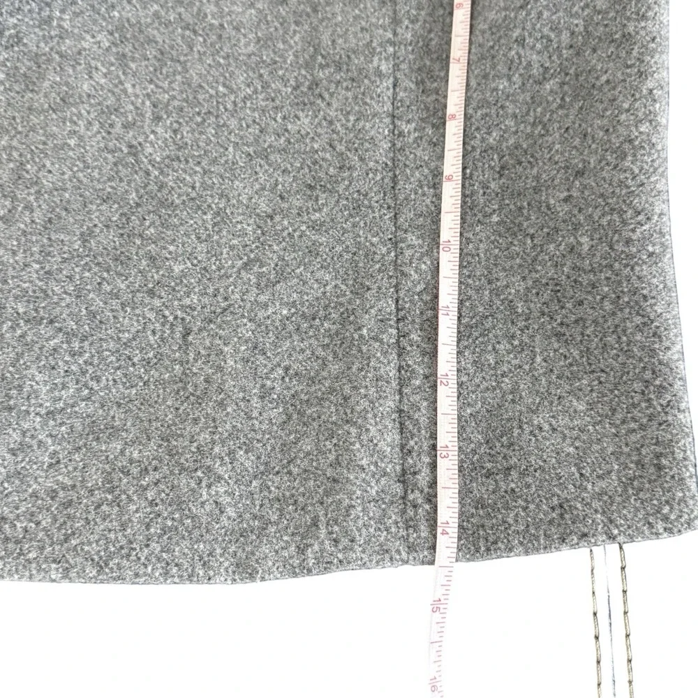 Strapless Crop Top Women Sz XL Gray Side Zip Gabardine Style‎ Bustier Cocktail